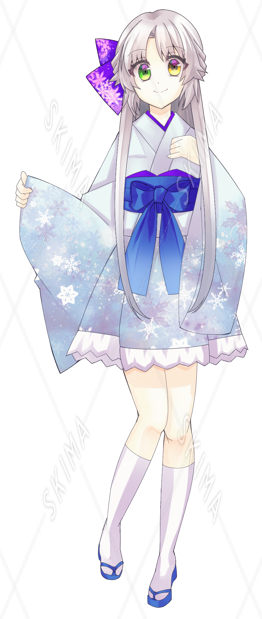 着物の女の子 スキマ スキルのオーダーメイドマーケット Skima