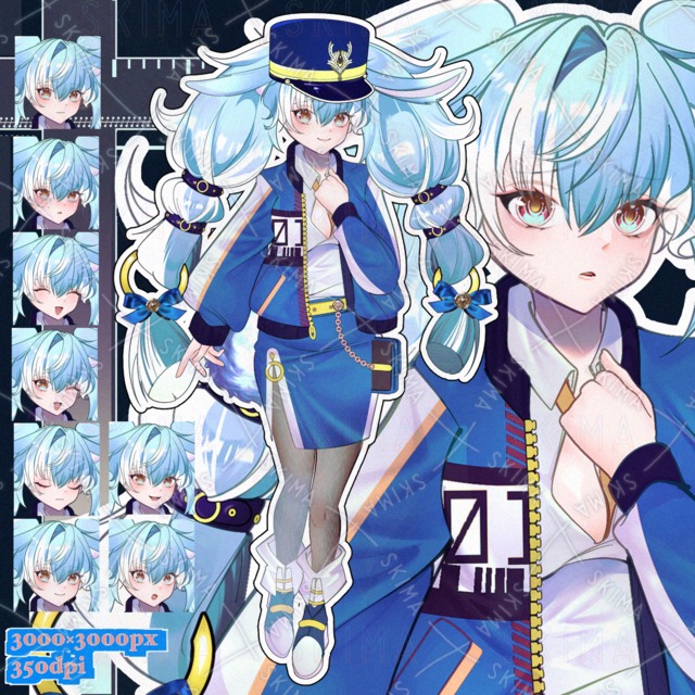 adopt【8가지 표정 상품 이미지