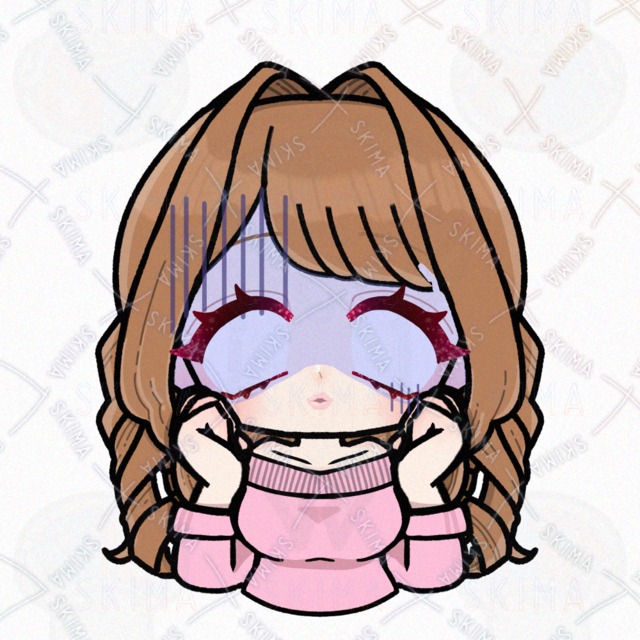 女の人（背景透明7種）の商品画像7枚目