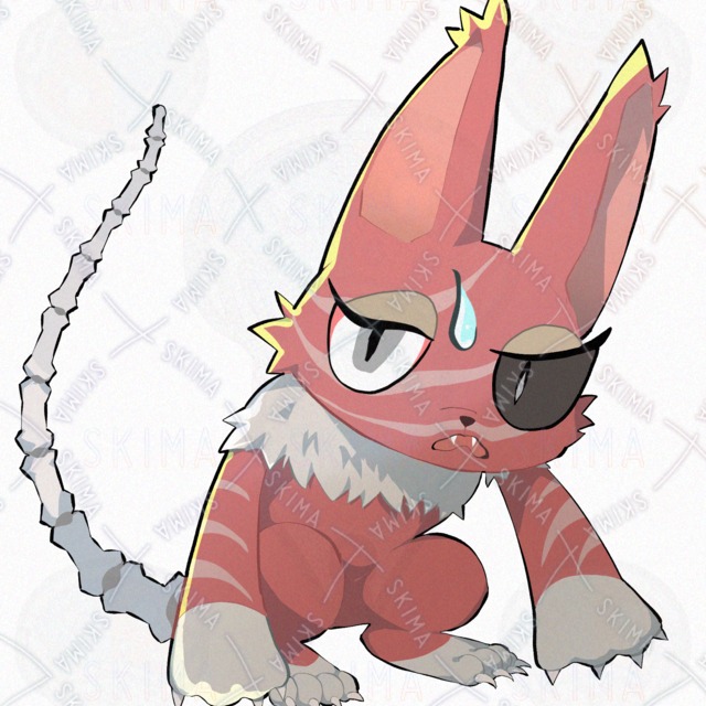 猫ケモ【全3種+体パーツ+顔パーツ】の商品画像3枚目