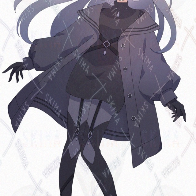 【表情9種】メカクレの人【adopt】の商品画像2枚目