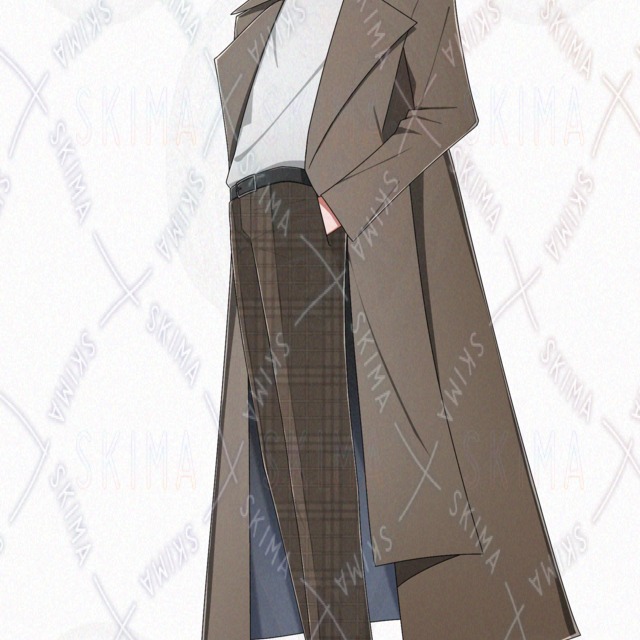 表情差分8枚  男性キャラ　立ち絵の商品画像8枚目