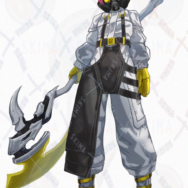 가격 인하 중】방독면 작업복 여아 상품 이미지 3번째