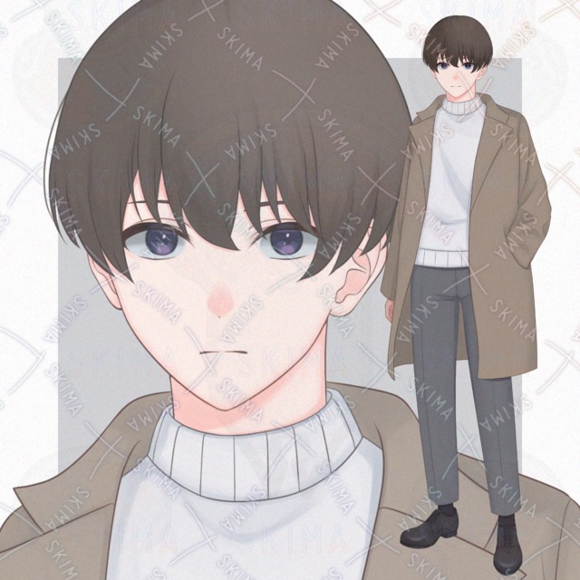 adopt] 5 different male standing pictures/expressions 的商品圖片