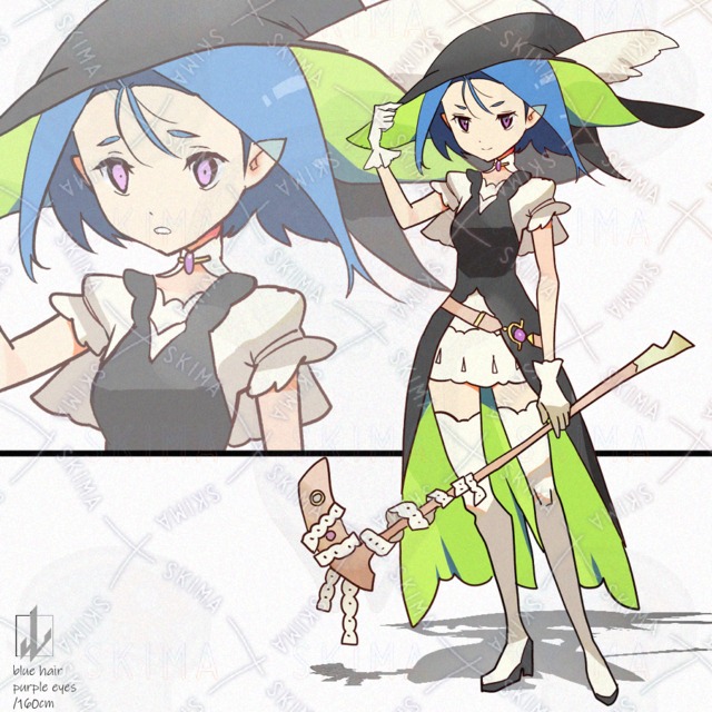 Four expressions: Witch, Sorceress, Wizard 的商品圖片