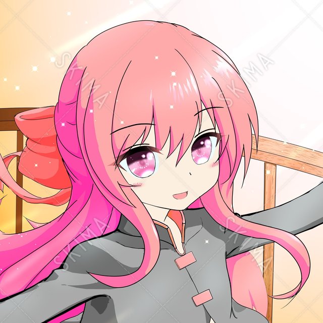 ＳＮＳアイコン　赤髪