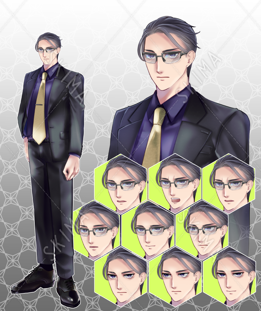 眼鏡スーツ男性 スキマ スキルのオーダーメイドマーケット Skima