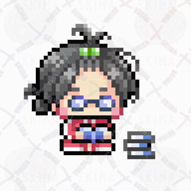 Two heads]Dot picture icons-9- 的商品圖片