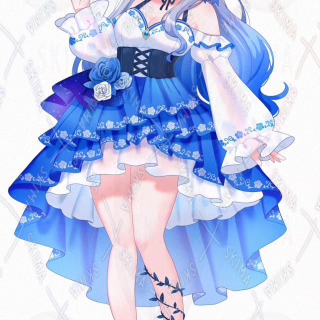 青薔薇（表情9種）の商品画像8枚目