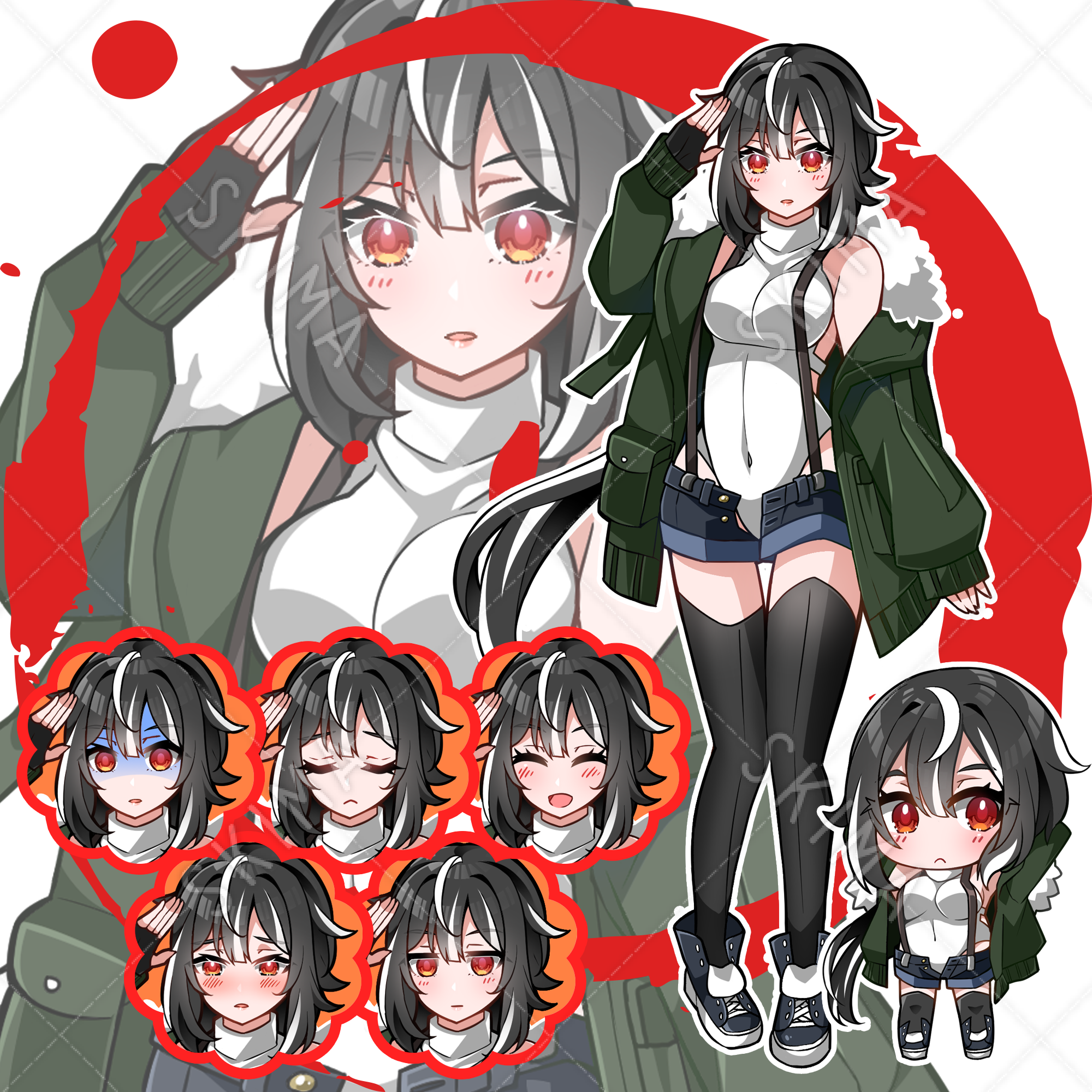 クールな女の子 ミニキャラ付き スキマ スキルのオーダーメイドマーケット Skima クールな女の子 ミニキャラ付き スキマ スキルのオーダーメイドマーケット Skima