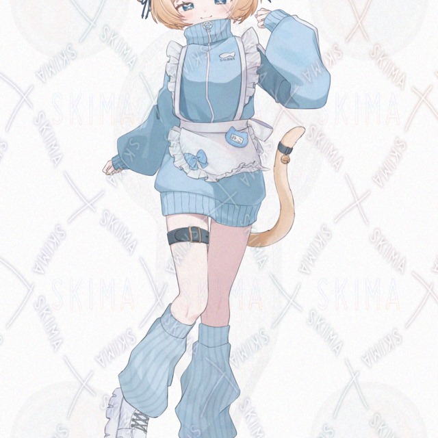Image 8 of Adopt/Cat's Jersey Maid-chan [10 different expressions].