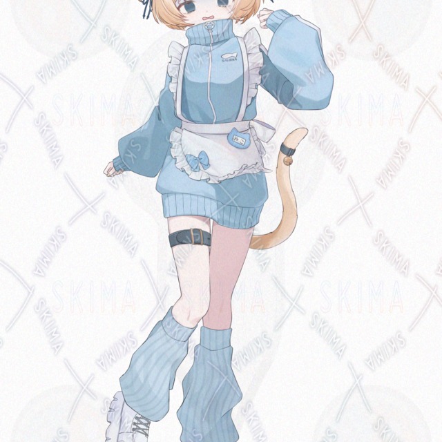 Image 11 of Adopt/Cat's Jersey Maid-chan [10 different expressions].