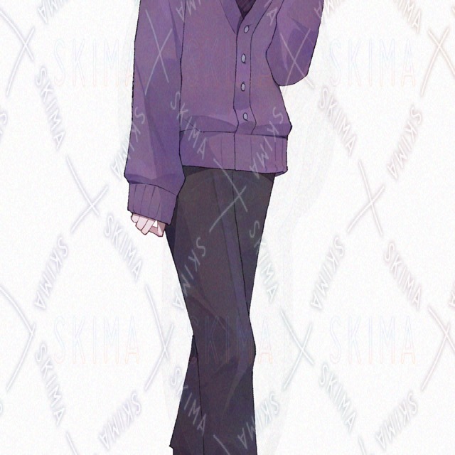 TRPG立ち絵】사실은 피어싱을 한 말없는 무뚝뚝한 남학생 상품 이미지 2번째