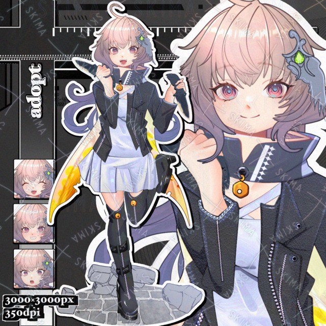 adopt【8가지 표정 상품 이미지