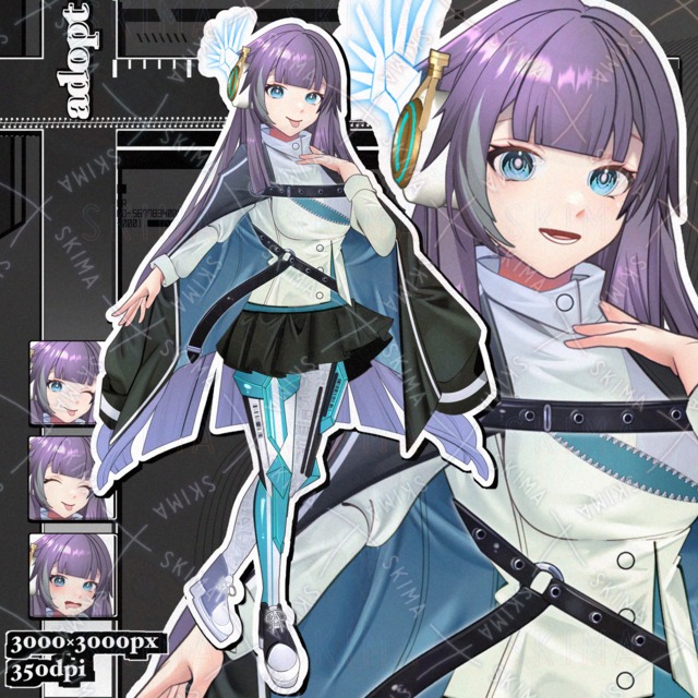 adopt【10가지 표정 상품 이미지