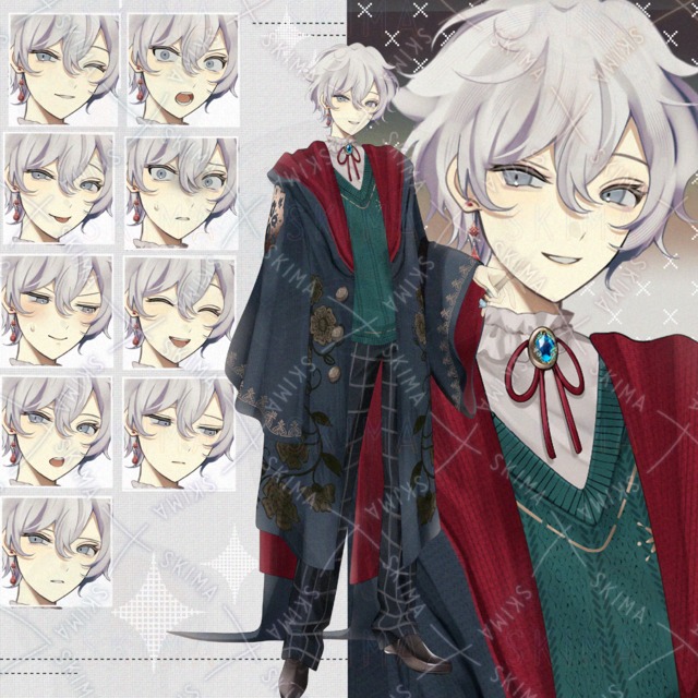 【表情10種】魔法使い