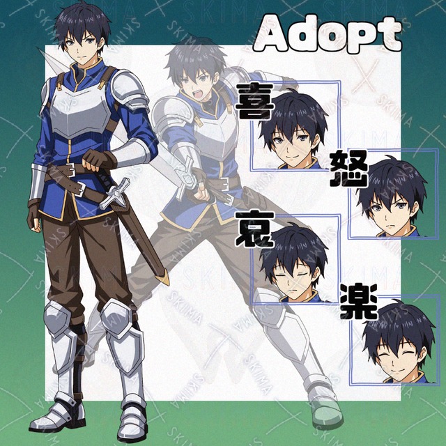 Adopt002_青服の剣士