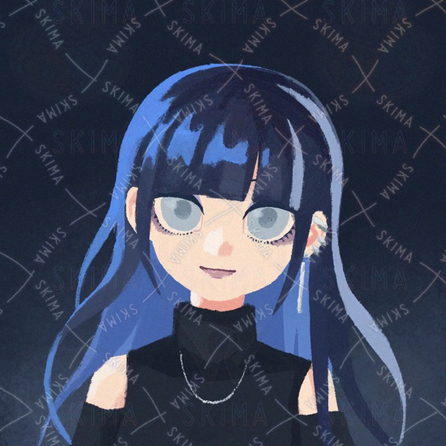 Image 2 of Mode-ish glasses-wearing sister with black hair padded