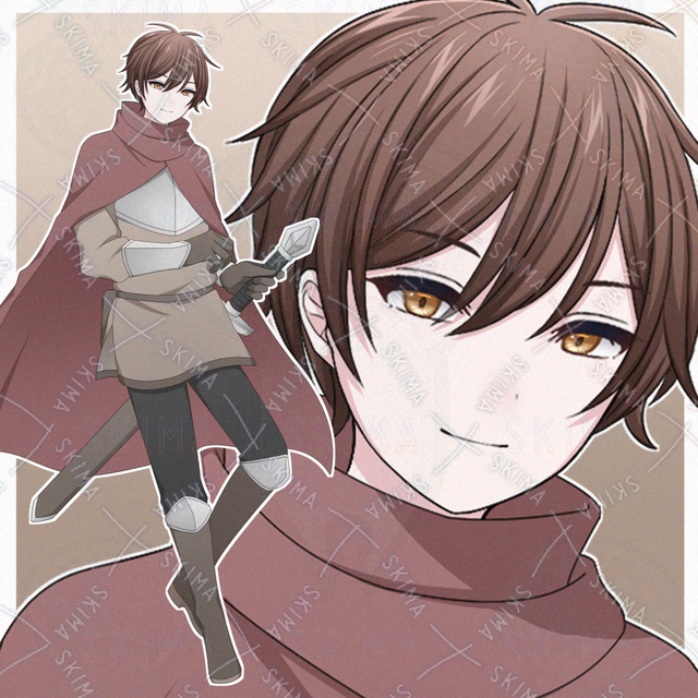 勇者風の青年【表情差分10種】