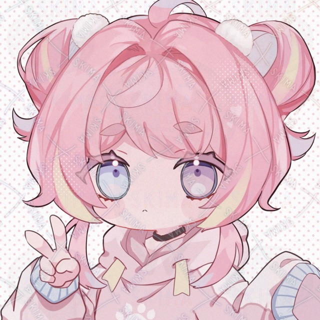 【アイコン/髪色2種/デフォルメ】