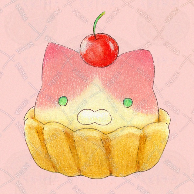 Hachiware Neko Tart Cherry Flavor 的商品圖片