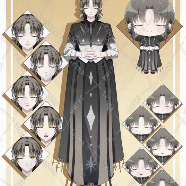 10 kinds of standing character pictures 的商品圖片