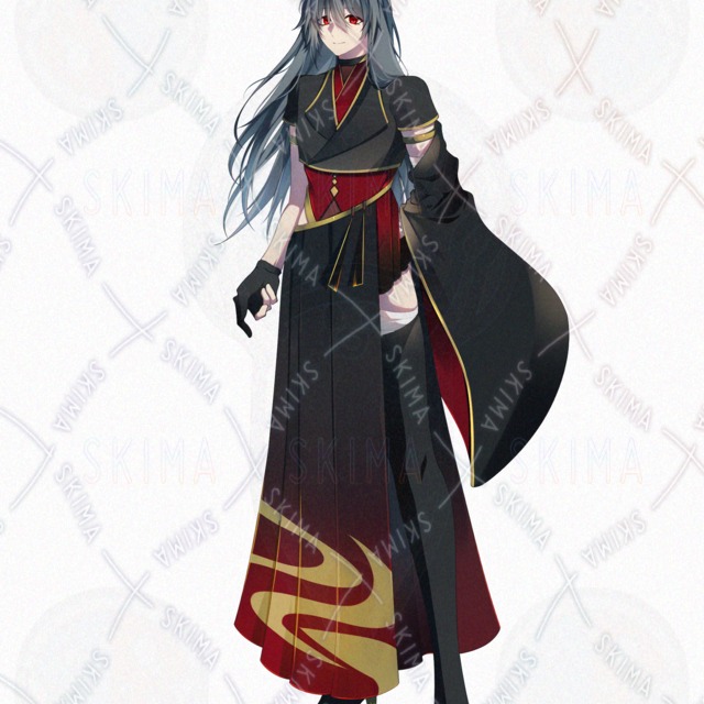 Image 2 of 10 kinds of standing character pictures