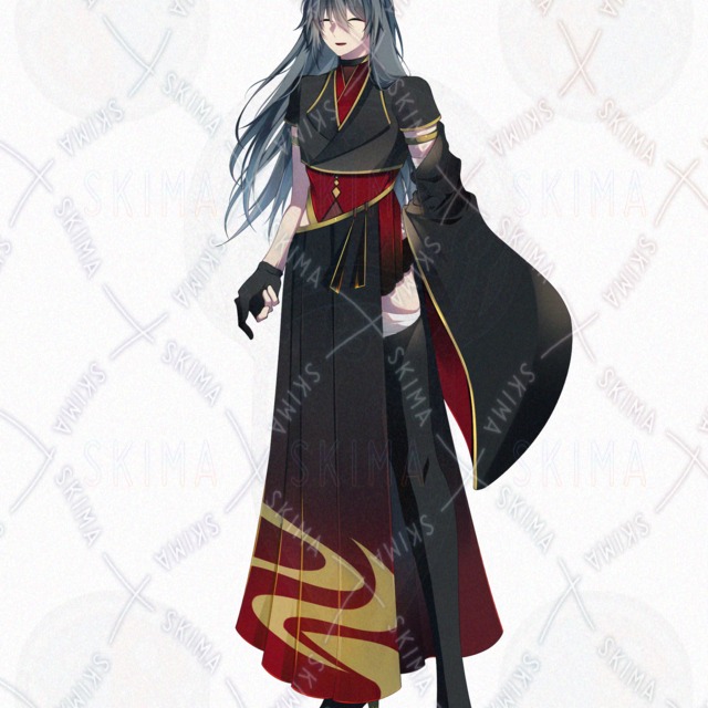 Image 5 of 10 kinds of standing character pictures