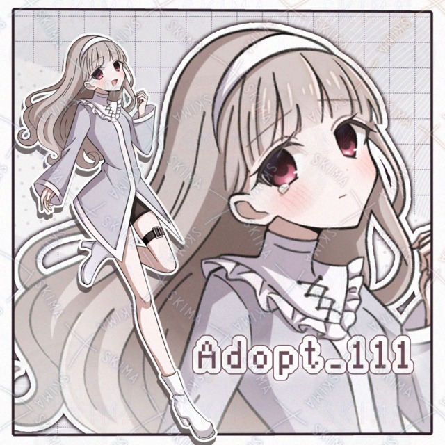 Adopt_111 [8 sheets] [2990_▶︎1990] 的商品圖片