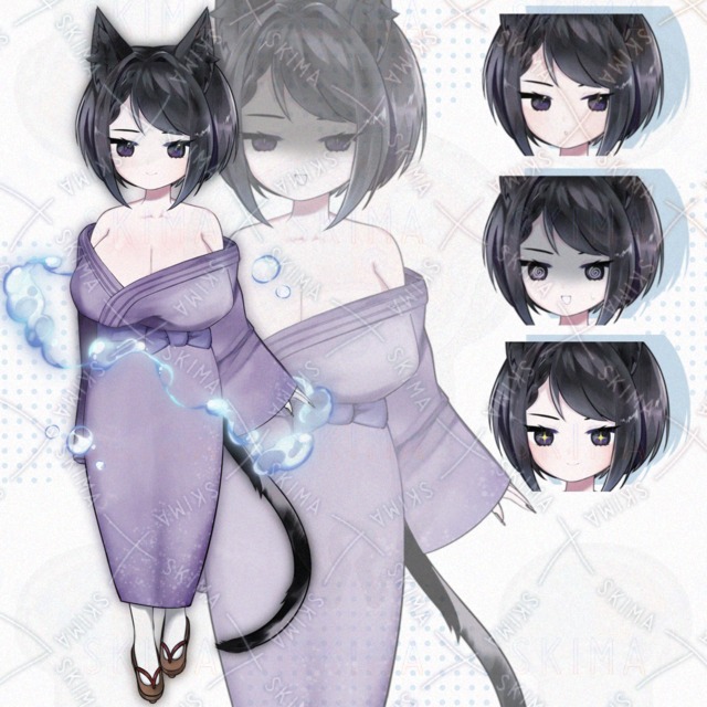 Adopt表情8種＋水背景