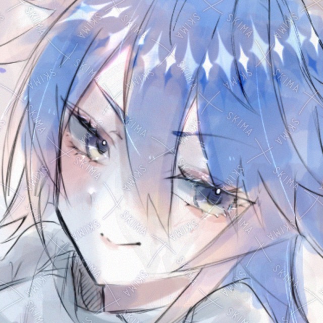 少女クローズアップアイコン