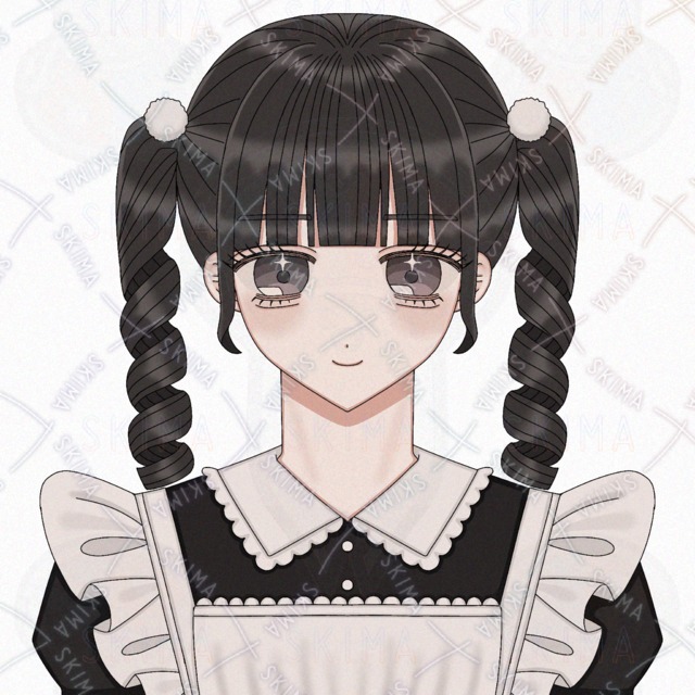 ♡アイコン販売02♡(メイド服・ツインテール)の商品画像3枚目