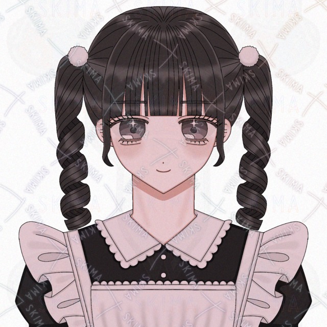 ♡アイコン販売02♡(メイド服・ツインテール)の商品画像2枚目