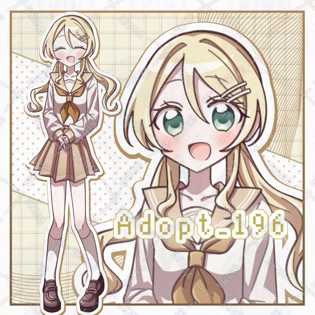 Adopt_196 [10 sheets] [5000_▶︎3990] 的商品圖片