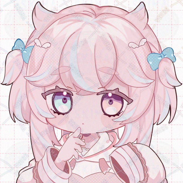 【アイコン/髪色2色/デフォルメ】