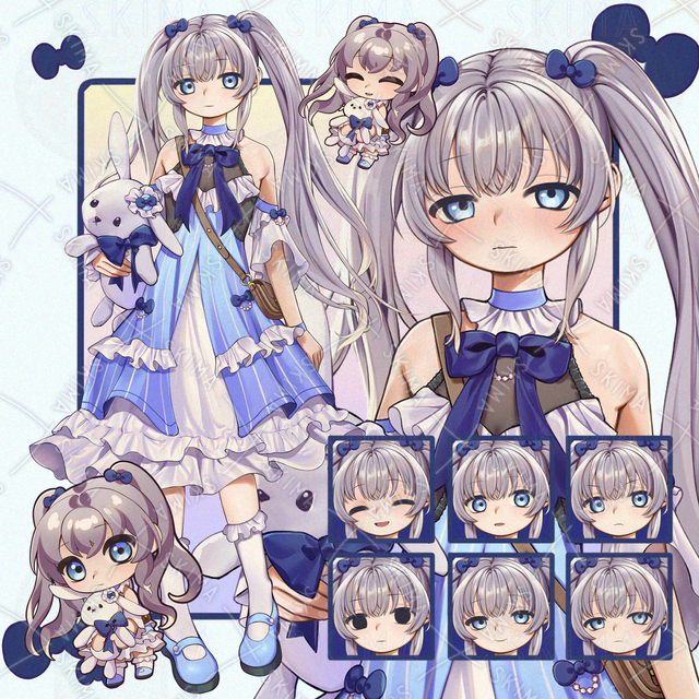 8 different facial expressions + SD] adopt 的商品圖片