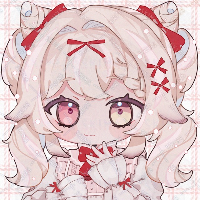 아이콘/머리색2색/데포르메】아이콘/머리색2색/데포르메 상품 이미지