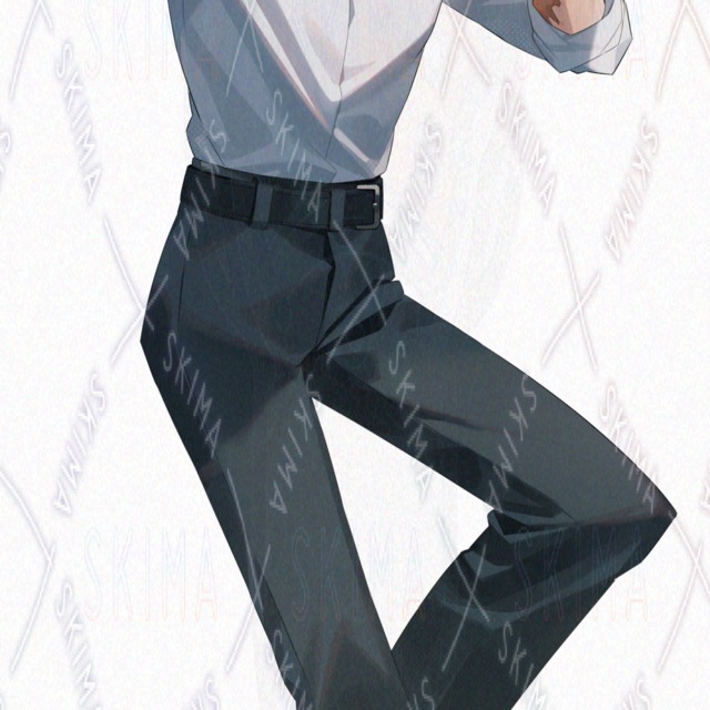 표정차이 8종+상점차이】상점퍼를 입은 상처가 있는 남자 상품 이미지 6번째