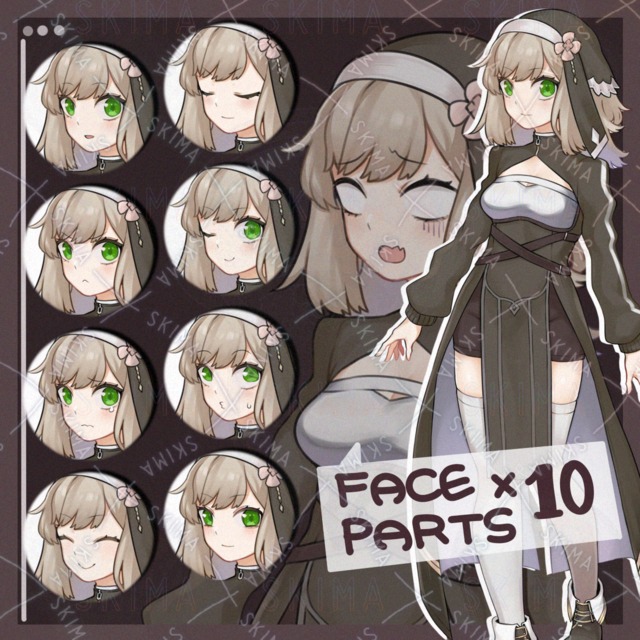 adopt] Sister girl [10 expressions]. 的商品圖片