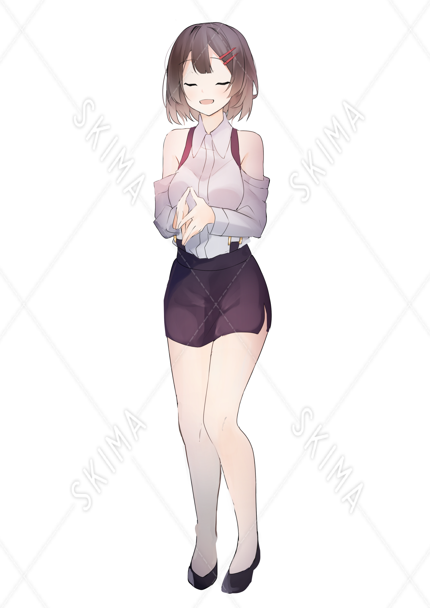 女性キャラ 普通 表情5種 スキマ スキルのオーダーメイドマーケット Skima