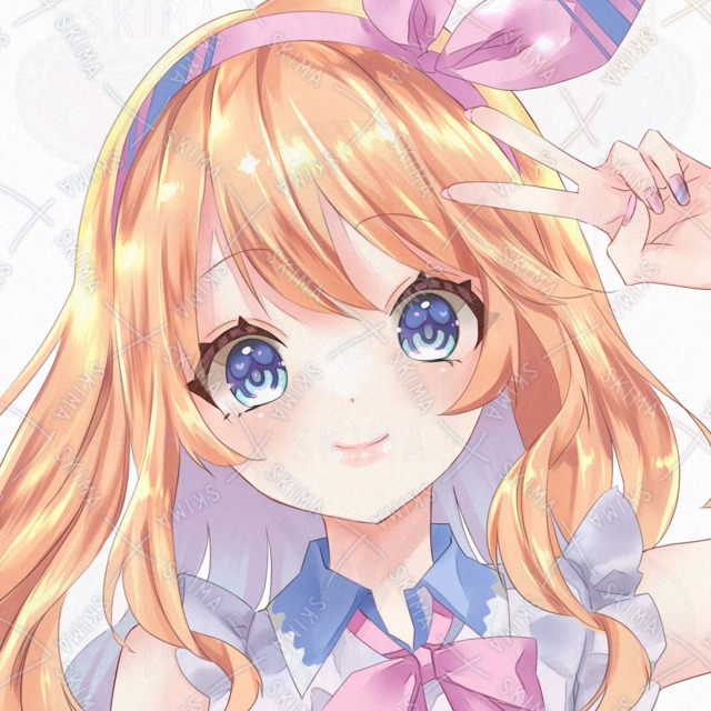 【アイコン】女の子背景有/透過【i0001】の商品画像3枚目