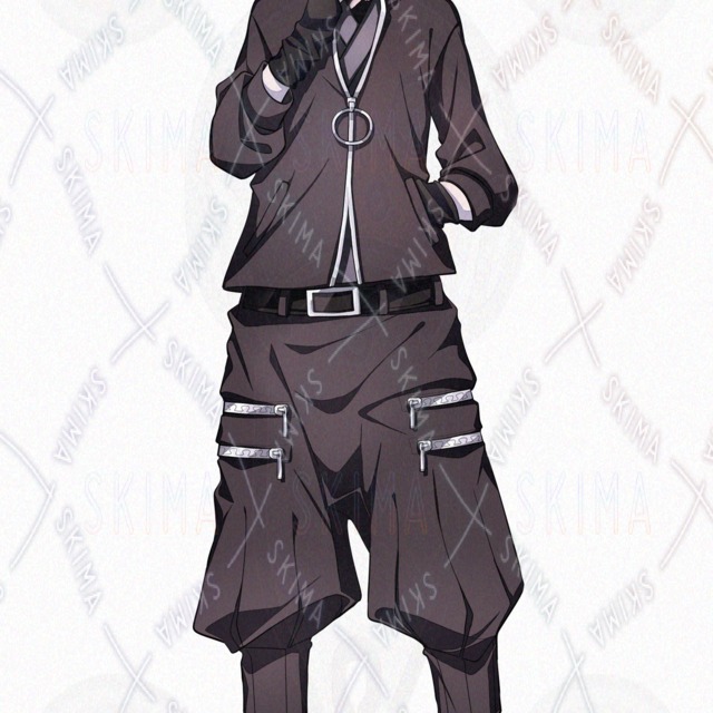 Image 3 of 7 kinds of expressions] Japanese style boy