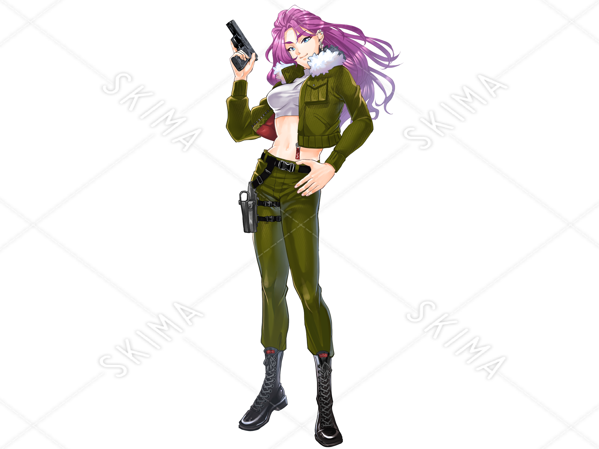 99以上 女軍人 イラスト Saikonosoccermuryogazo