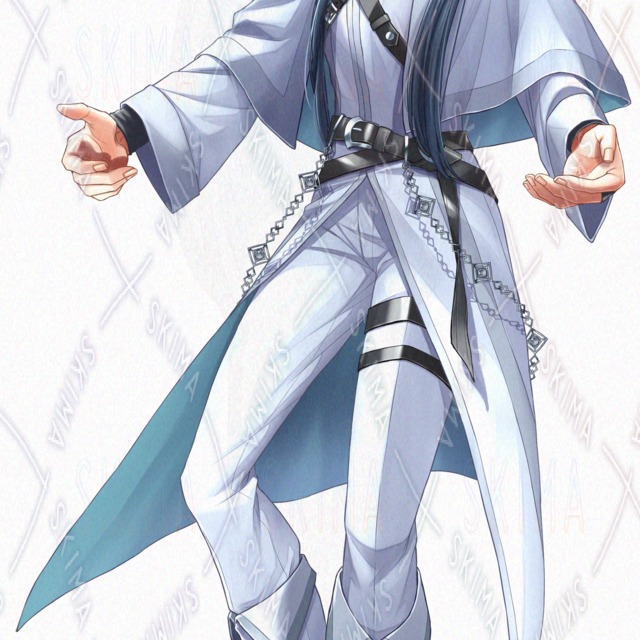 司祭服風男性【表情７種】の商品画像5枚目