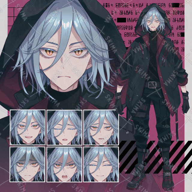 7 kinds of expression] Silver-haired man 的商品圖片