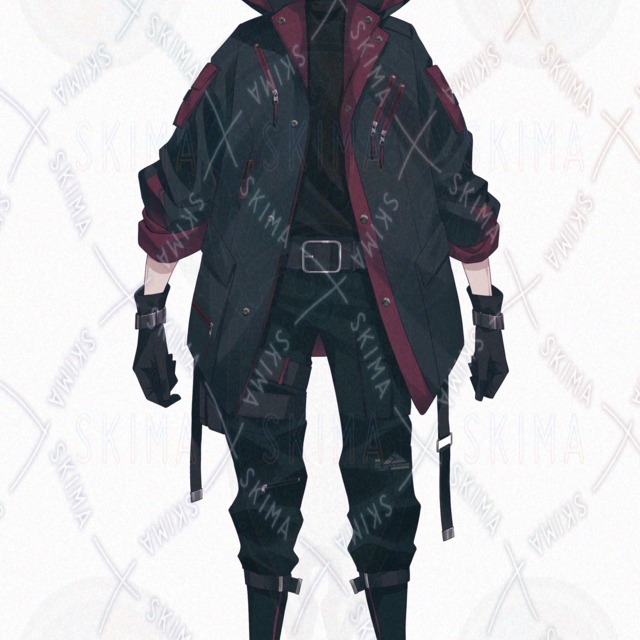 【表情７種】銀髪の男性の商品画像8枚目