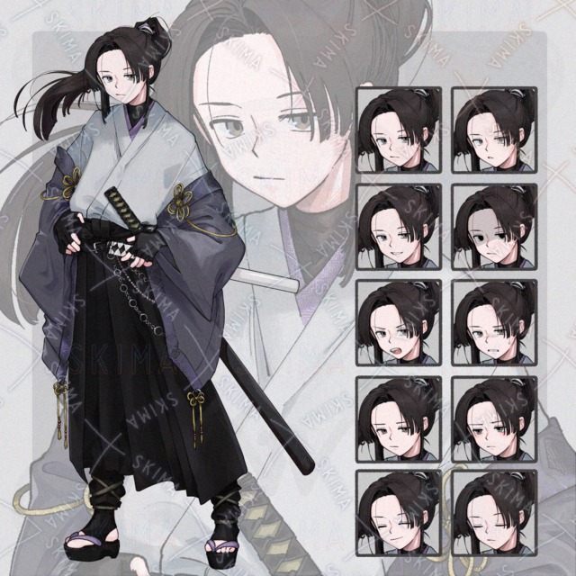 Character standing pictures [10 expressions] 的商品圖片