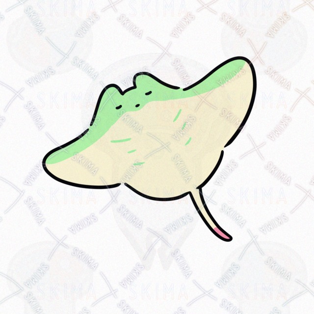 くりーむそーだふろーとなまんた（ブルー/メロン各表情3種類）の商品画像5枚目