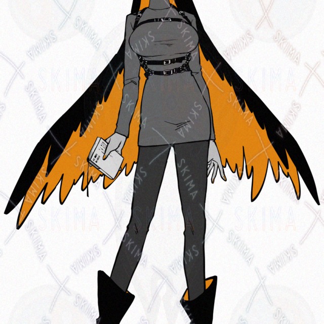 Easy standing picture 8 [5 expressions]. 的商品圖片第 4 張