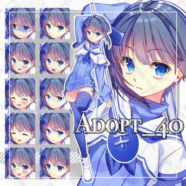 【表情10種】　Adopt_40